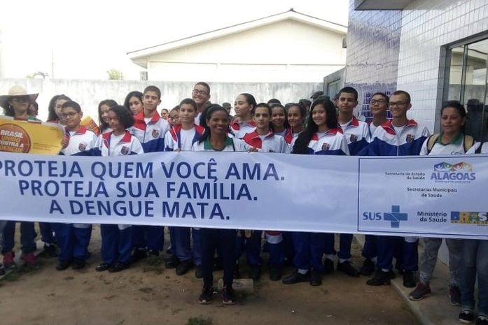 Mutirão contra o Aedes Aegypti é realizado no bairro Bonsucesso em Arapiraca