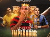 Adriano Imperador em Maceió: Jogo das Estrelas desembarca no Estádio Rei Pelé para evento solidário 