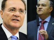 Renan Calheiros e João Caldas