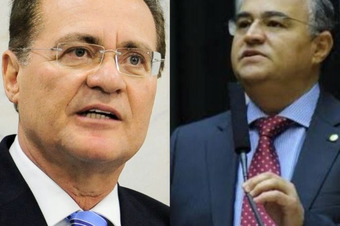 Renan Calheiros e João Caldas