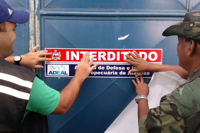 Fiscais interditaram laticínio
