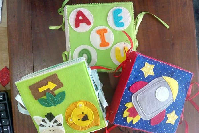 Livros educativos auxiliam na aprendizagem e coordenação motora