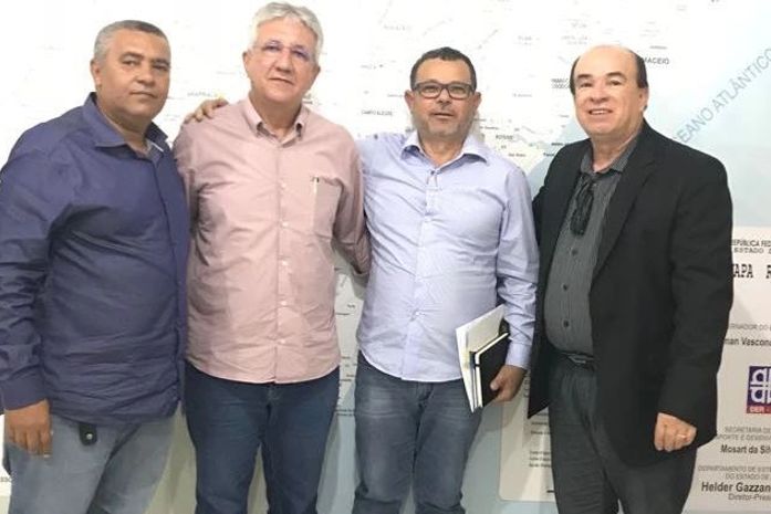 Val Borges, Helder Gazzeno, Boizinho e Josival Vital, contato satisfatório