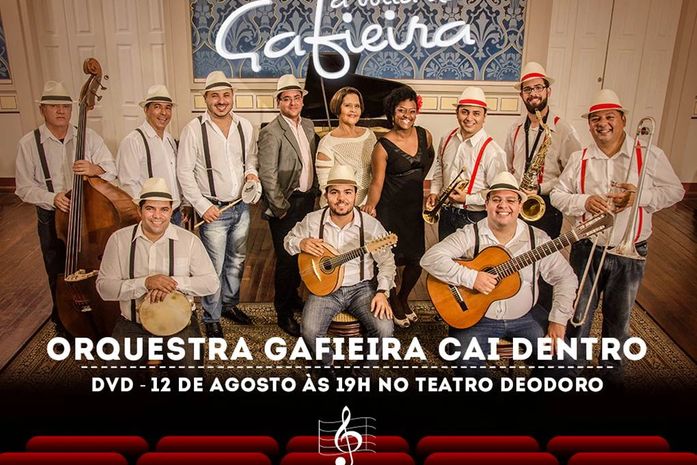 Orquestra Gafieira Cai Dentro leva espetáculo ao Teatro Deodoro