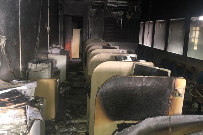 Incêndio supostamente criminoso destrói prédio do Programa Bolsa Família em Arapiraca