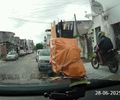 Motociclista inabilitado foge de abordagem, colide com viatura e é detido pelo DMTT em Maceió