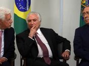 Moreira Franco, Michel Temer e Eliseu Padilha