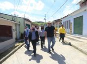 Prefeito Gilberto Gonçalves recebe visita de promotor e  procurador-geral de Justiça em Rio Largo