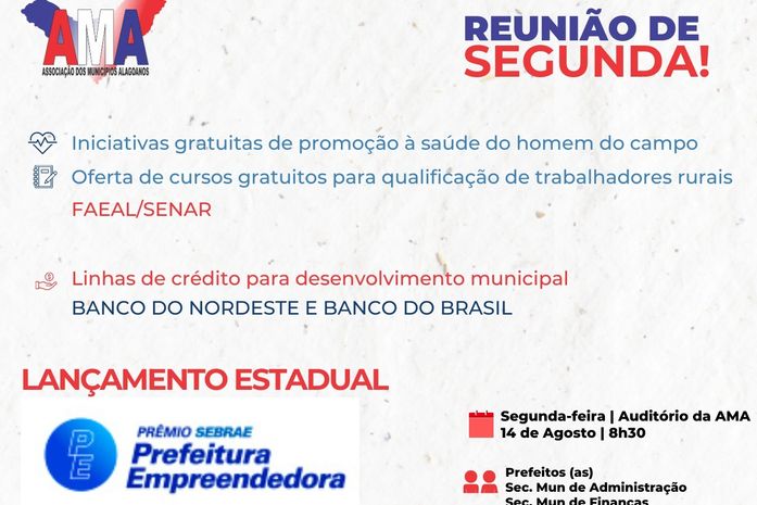 AMA inova e promove reunião focada no desenvolvimento municipal