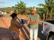 Semana Santa: Vereador de Santana do Mundaú beneficia 150 famílias com entrega de peixes