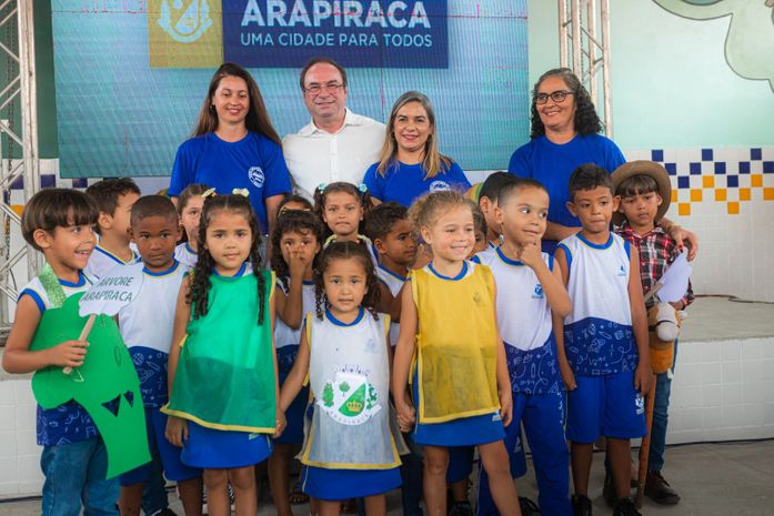 Prefeito Luciano entrega escola no Alazão e amplia acesso à educação e aprendizagem
