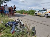 Acidente na zona rural de Craíbas