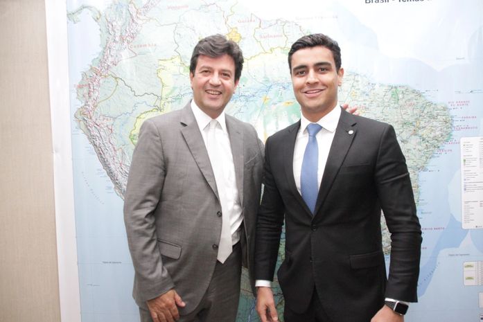 Dep. JHC e Ministro da Saúde Herinque Mandetta