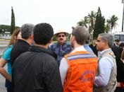 Prefeito de Rio Largo recebe Ministro do Desenvolvimento Regional  que está  no município para avaliar os danos causados pelas chuvas