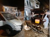 Dois veículos pegam fogo e incêndio assusta moradores do Tabuleiro dos Martins