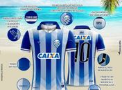 CSA lança camisa “Diamante Azul”, uniforme número 1 para temporada 2019