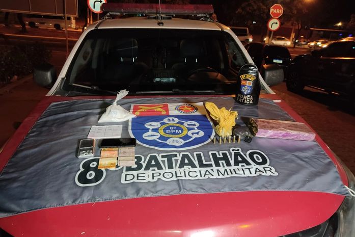 Ponto de tráfico que funcionava na Rua da Gaia é denunciado e acusado é preso em flagrante