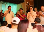 Severino Pessoa participa de caminhada na Cohab Velha e se reúne com moradores da Vila São José