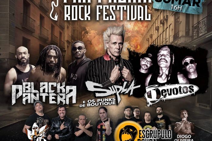 SUPLA, Black Pantera e Devotos estão no Fantasma Rock Festival, neste sábado, em Maceió