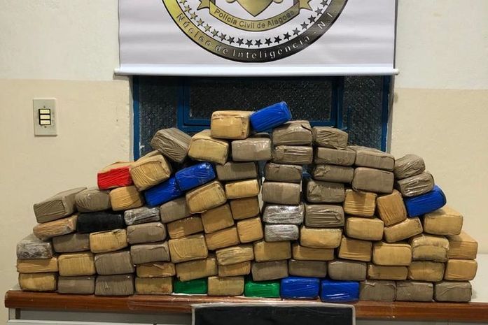 Após investigação, polícia prende homem e apreende mais de 60 Kg de maconha