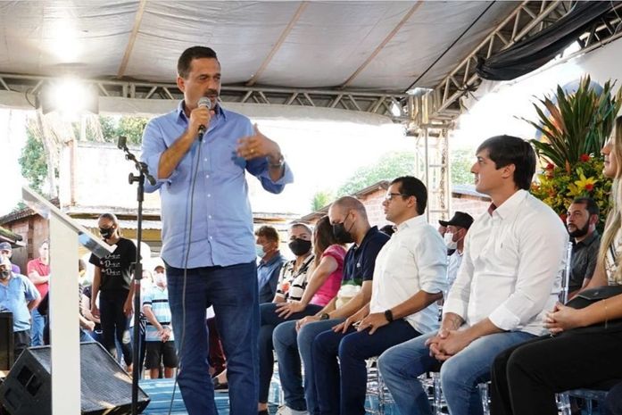 Prefeito Marlan Ferreira prestigia abertura do 1º Festival do Camarão de Coité do Nóia