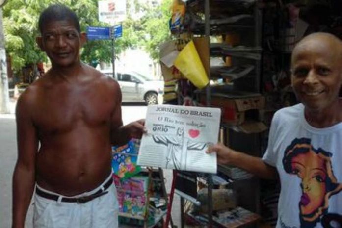Em dia de resistência, uma das mais importantes lideranças negras cariocas vestiu a camisa do Instituto Raízes de Áfricas.