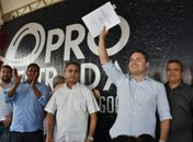 Governador Renan Filho em evento na cidade de Pindoba