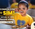 O seu SIM alimenta, aquece e transforma vidas!
