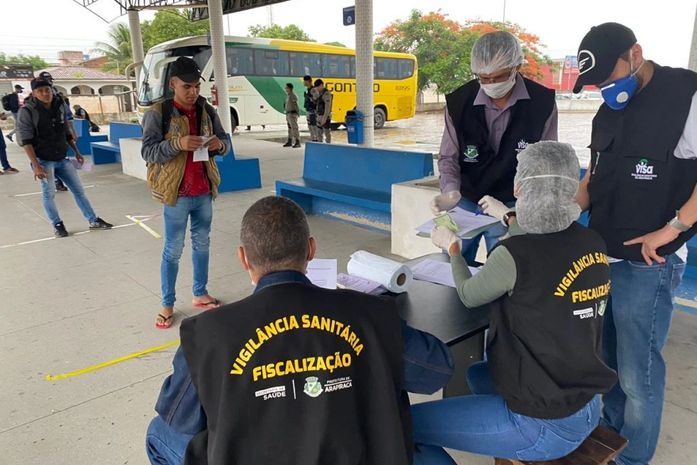 Secretaria de Saúde intensifica cuidados no desembarque de passageiros em Arapiraca