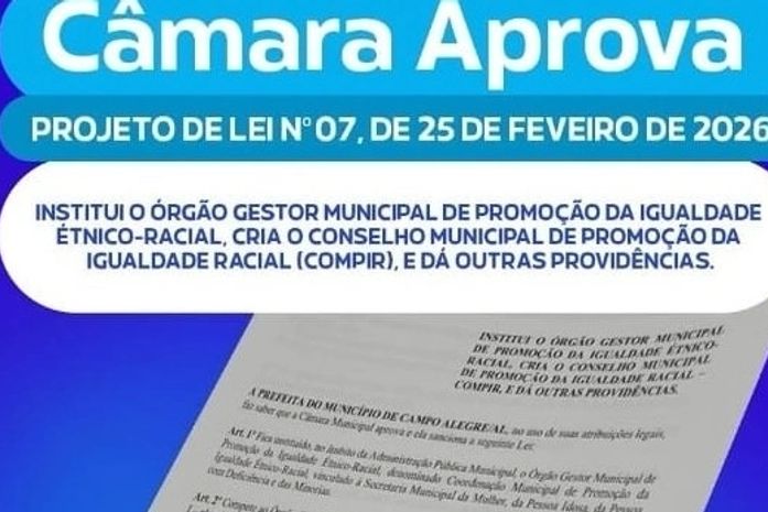 Com aprovação unânime na Câmara, prefeita Pauline Pereira, cria Órgão Gestor Étnico-Racial e Conselho Municipal de Promoção da Igualdade Racial. Bingo!