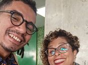 'O psicólogo alagoano, Raul Brito, que conheci aqui, no Rio é seu fã.-confidencia, a também, psicóloga antirracista, Rosane Romão.Afetos