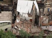 Prédio de 4 andares em construção desaba no Aglomerado da Serra, em BH