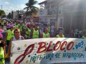 Saúde e Assistência Social festejam o carnaval pelas ruas de Maragogi