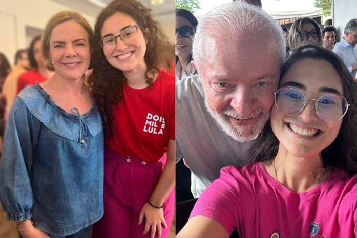 Presidenta nacional do PT pede voto para a vereadora Teca Nelma