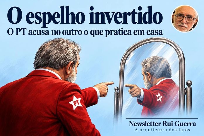 O espelho invertido: o PT acusa no outro o que pratica em casa