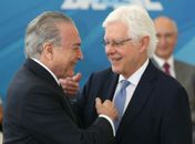 Michel Temer e Moreira Franco.