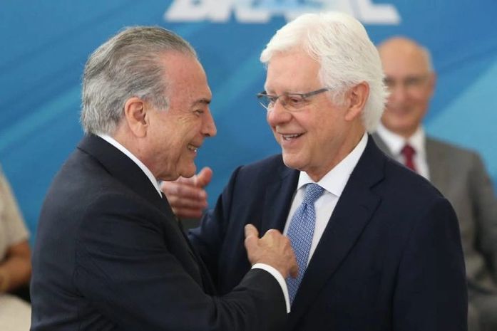 Michel Temer e Moreira Franco.