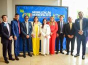 Prefeita Lívia Carla em Mobilização Municipalista: Compromisso com Barra de Santo Antônio