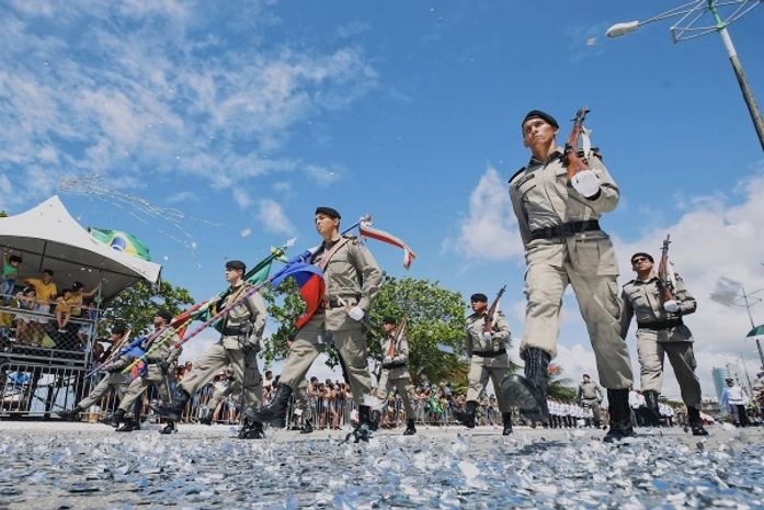 Desfile no Feriado da Independência