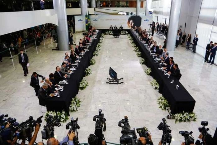 "Quero garantir total direito do trabalhador", diz Temer