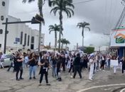 Enfermeiros de Arapiraca protestam contra decisão de ministro do STF
