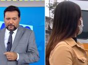 Geraldo Luís salva repórter da Record e impede atropelamento ao vivo