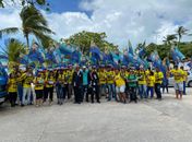 Na véspera da eleição, Leonardo Dias vai às ruas com campanha contra compra de votos
