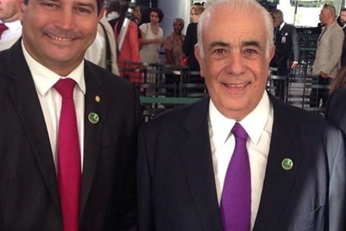 Quintella foi ao ministro dos Transportes pedir apoio para obras paralisadas do DNIT em Alagoas
