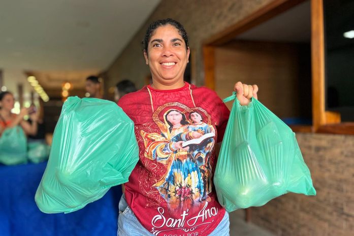 Prefeitura de Santana do Mundaú entrega nova remessa de produtos adquiridos pelo PAA