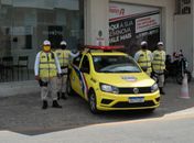 Agentes do Ronda socorrem mulher vítima