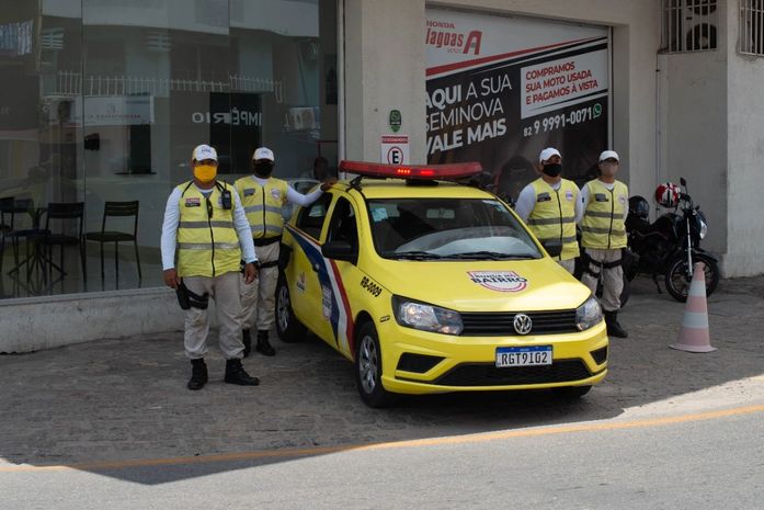 Agentes do Ronda socorrem mulher vítima