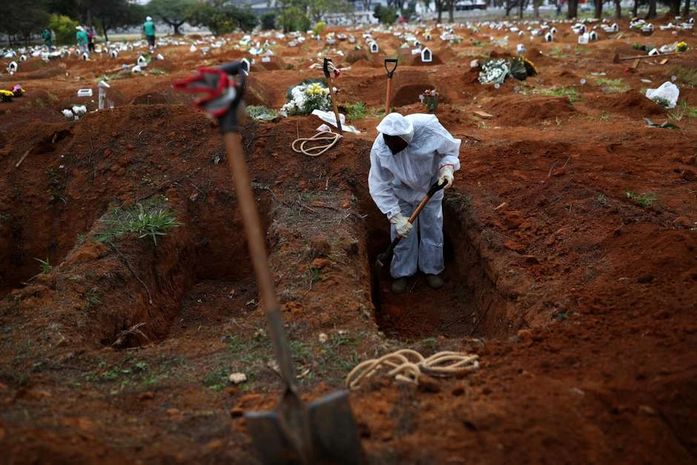 Brasil chega à marca de 150 mil mortos por covid-19