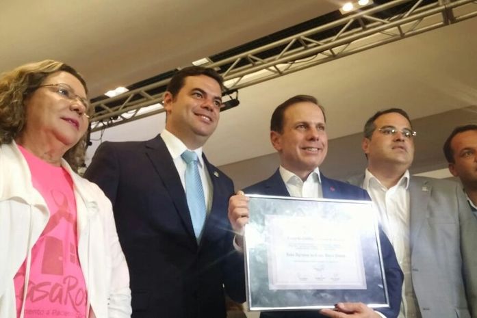 João Dória é homenageado em Maceió