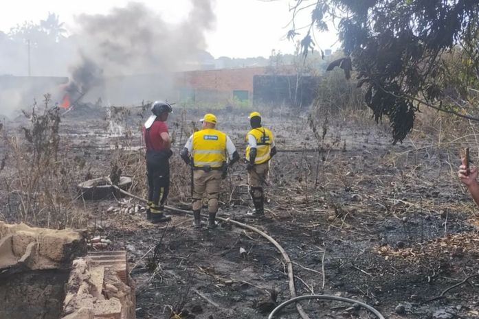 Ronda no Bairro atua em apoio no combate a incêndio de grandes proporções em Rio Largo